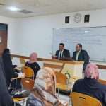 “القواعد النحوية وأثرها في المخرجات وسوق العمل” دورة علمية في قسم اللغة العربية